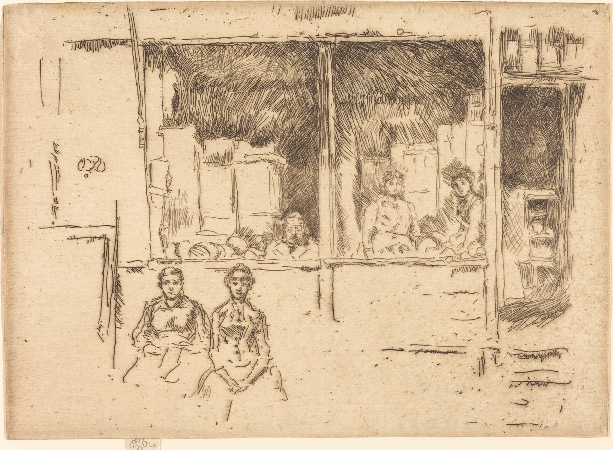 Melon-Shop, Houndsditch by James Abbott McNeill Whistler