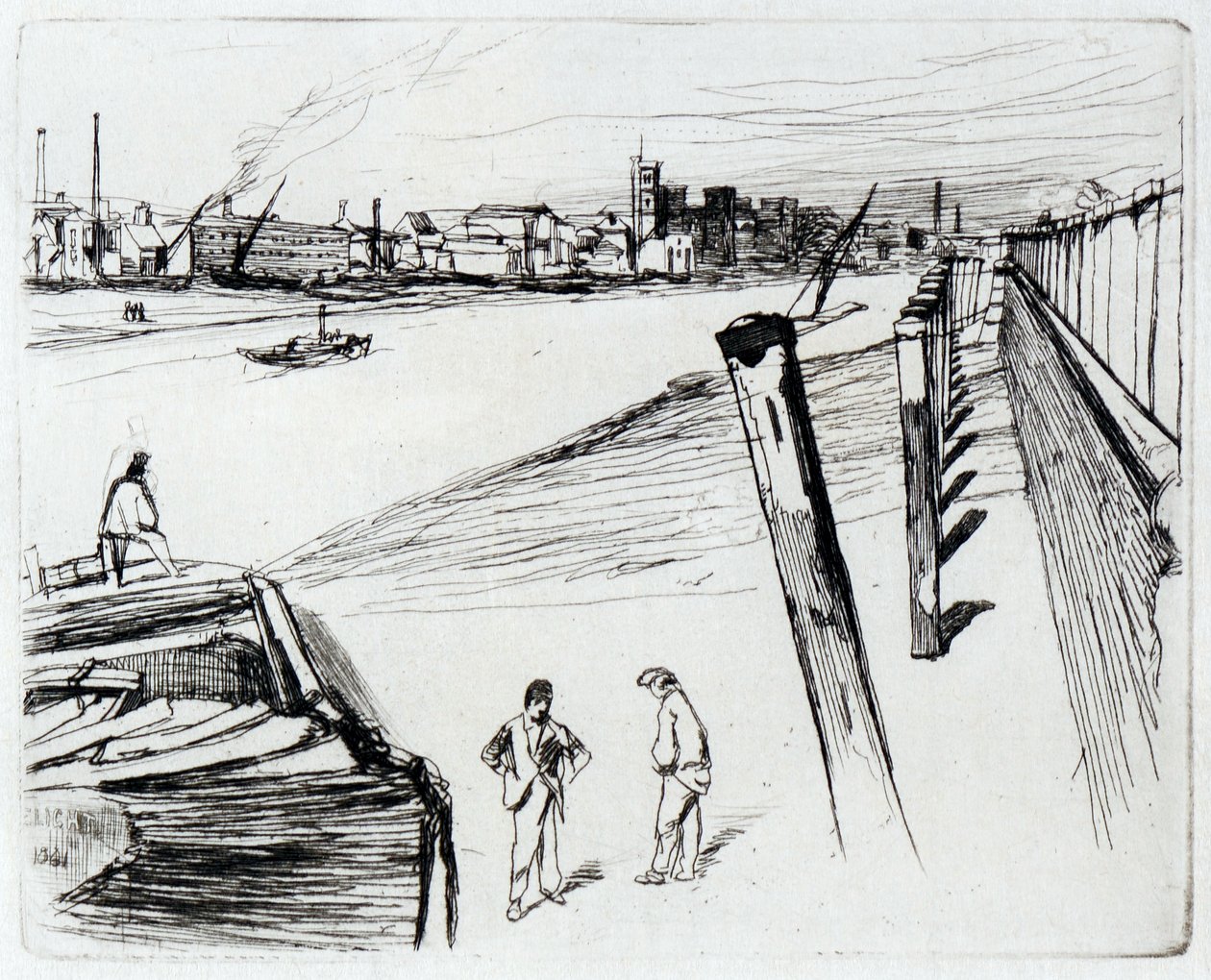 Millbank by James Abbott McNeill Whistler