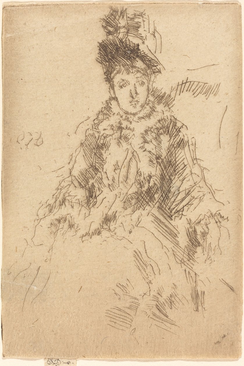 Miss Lenoir by James Abbott McNeill Whistler