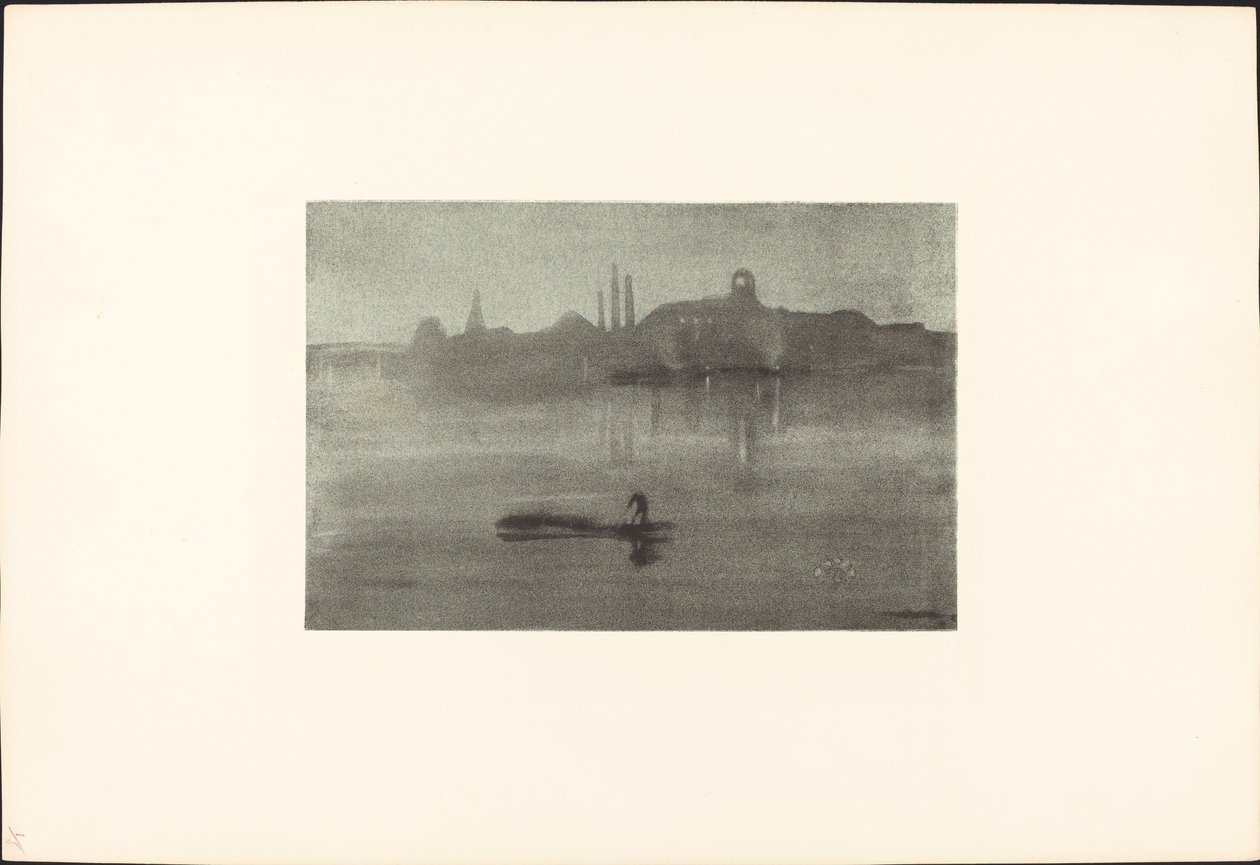Nocturne by James Abbott McNeill Whistler