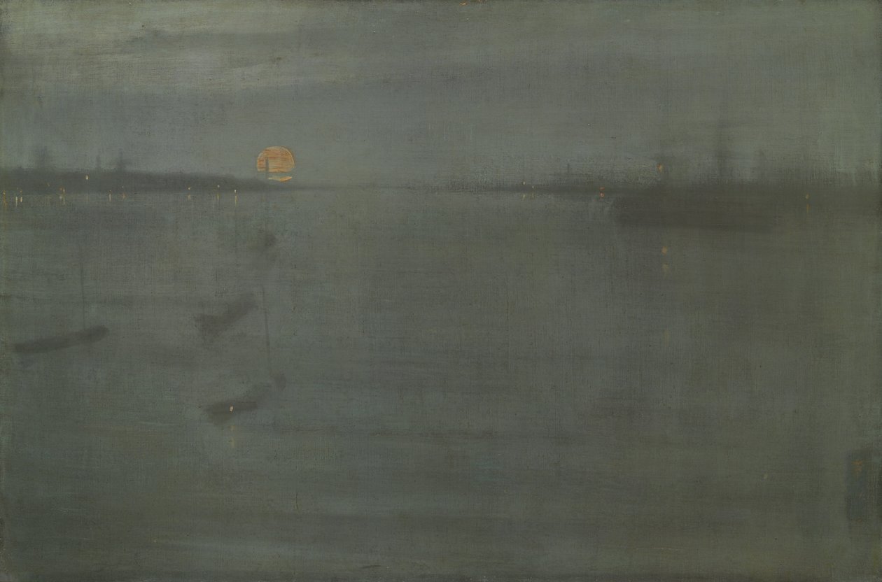 Nocturne: Blue and Gold - Southampton Water, 1872 by James Abbott McNeill Whistler
