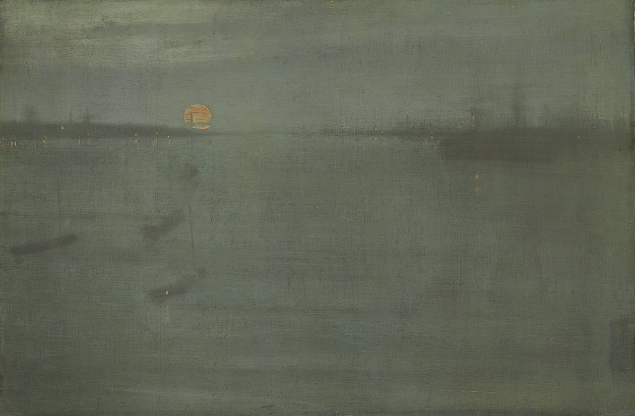 Nocturne: Blue and Gold, Southampton Water by James Abbott McNeill Whistler