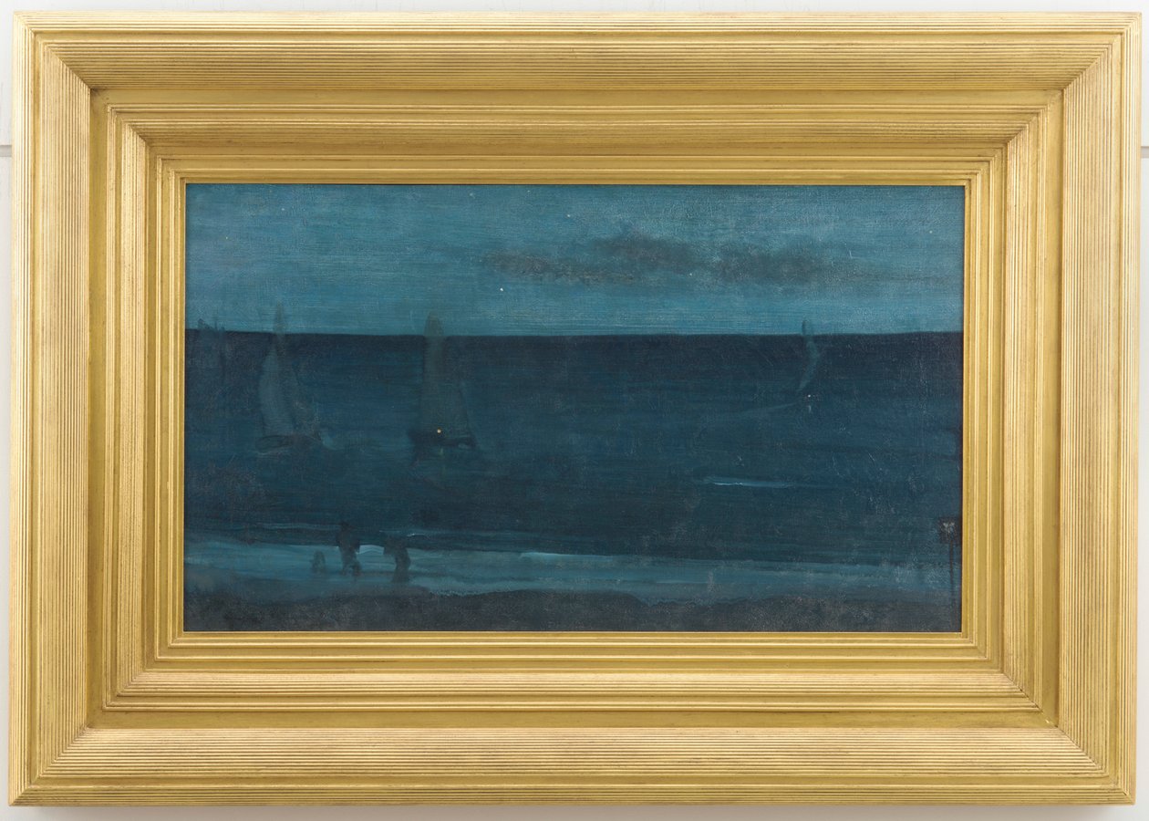 Nocturne: Blue and Silver--Bognor by James Abbott McNeill Whistler