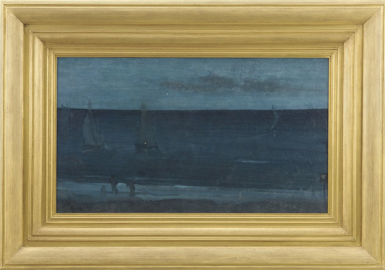 Nocturne: Blue and Silver - Bognor by James Abbott McNeill Whistler