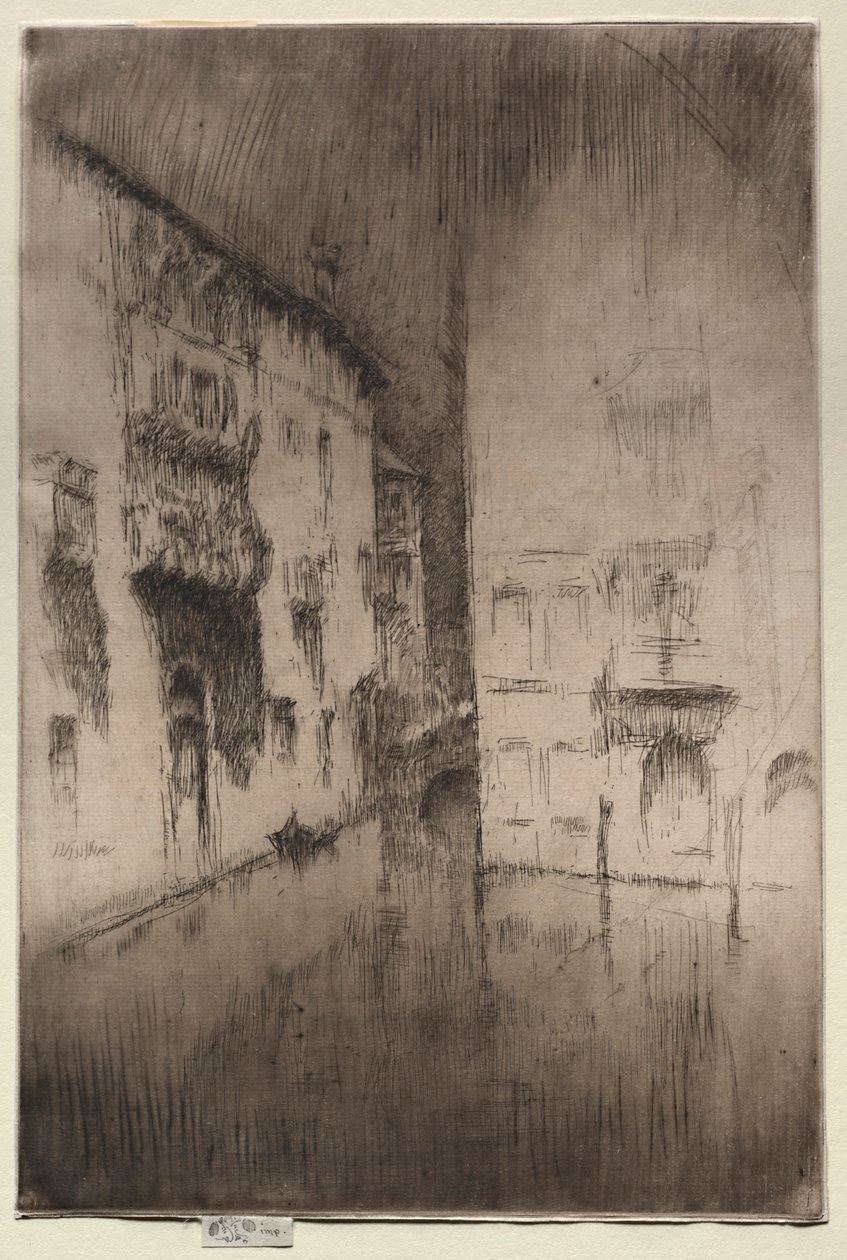 Nocturne: Palaces by James Abbott McNeill Whistler