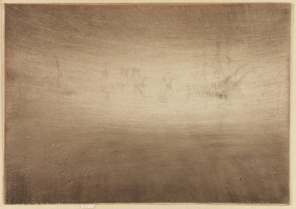 Nocturne Shipping by James Abbott McNeill Whistler