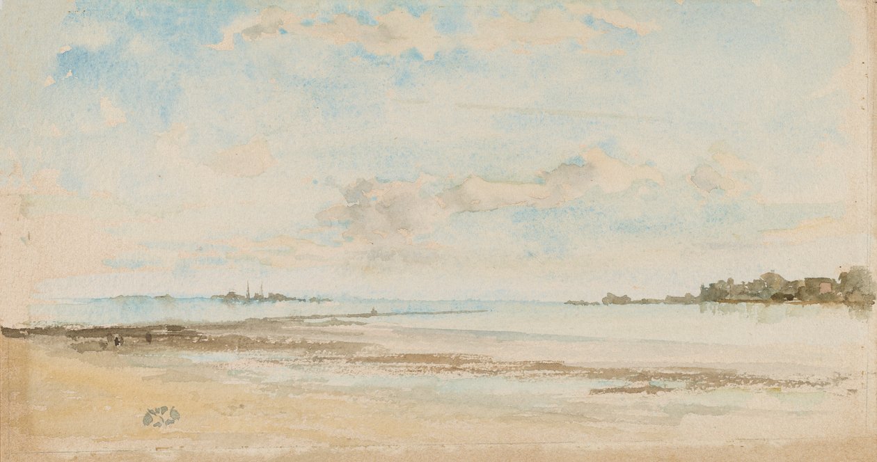 Note in Blue and Opal, Jersey, 1881 by James Abbott McNeill Whistler