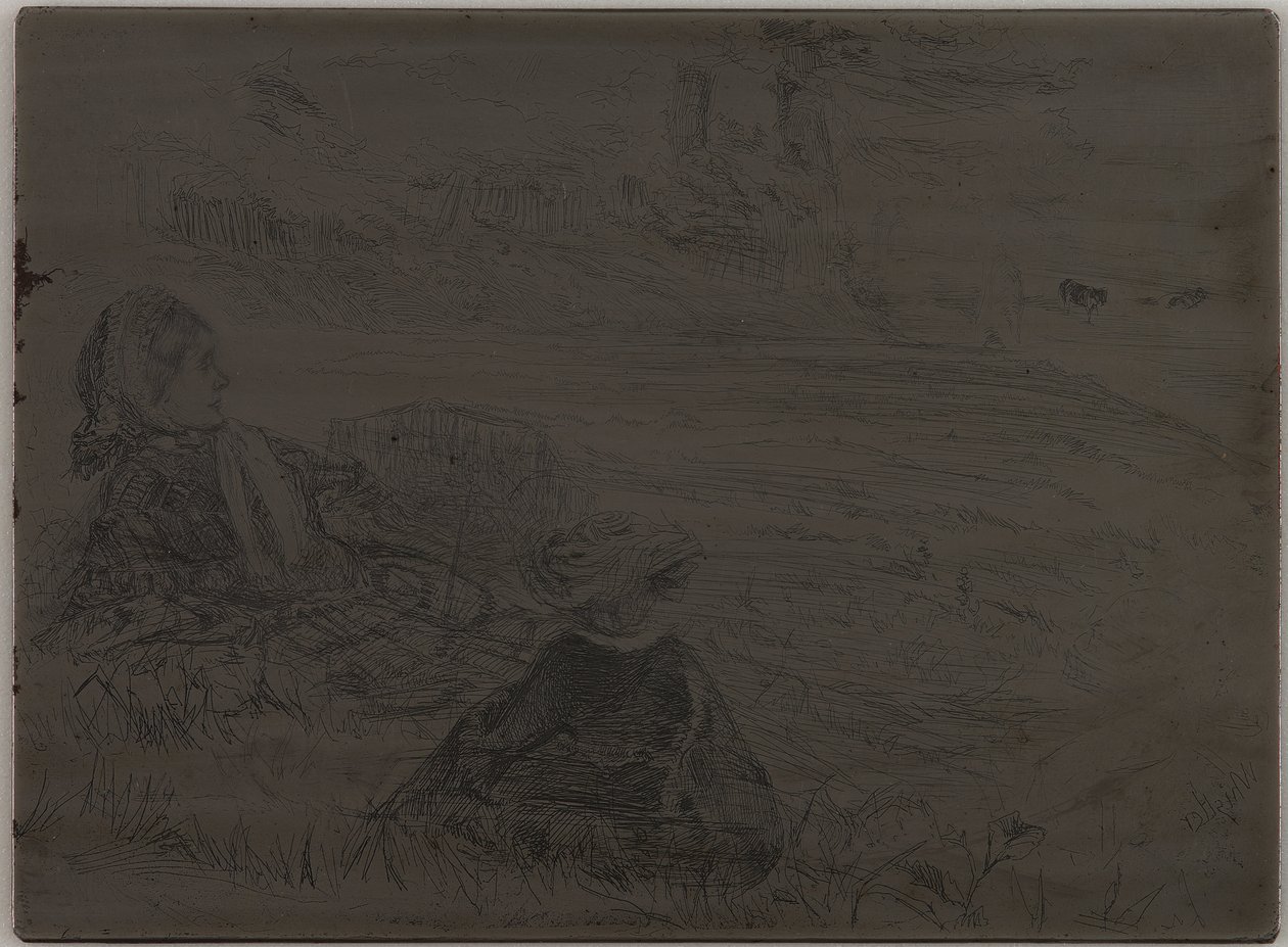 Nursemaid and Child by James Abbott McNeill Whistler