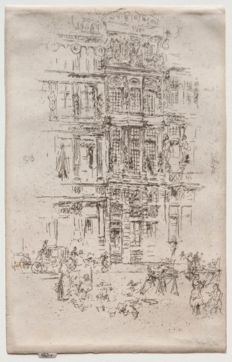 Palaces, Brussels by James Abbott McNeill Whistler