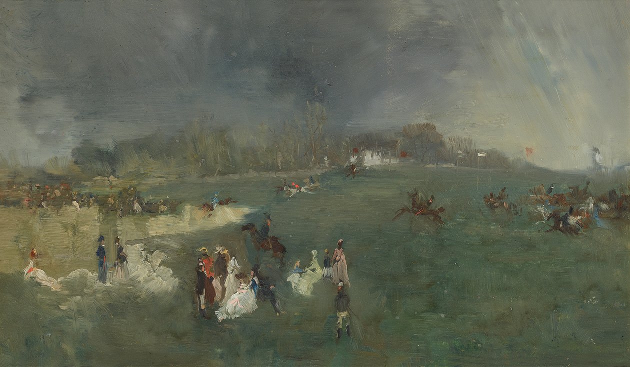 Horse Race by James Abbott McNeill Whistler