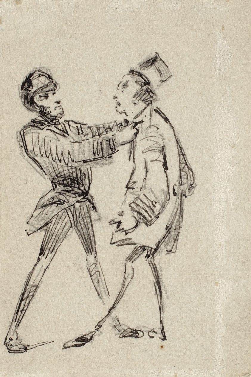 Policeman and Citizen by James Abbott McNeill Whistler