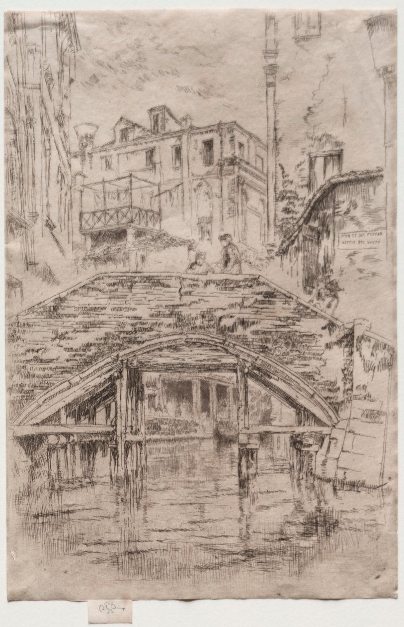 Ponte del Piovan by James Abbott McNeill Whistler