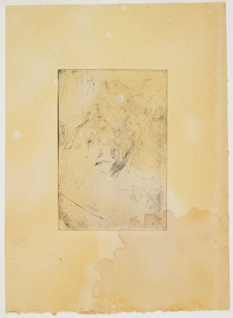 Portrait Study by James Abbott McNeill Whistler