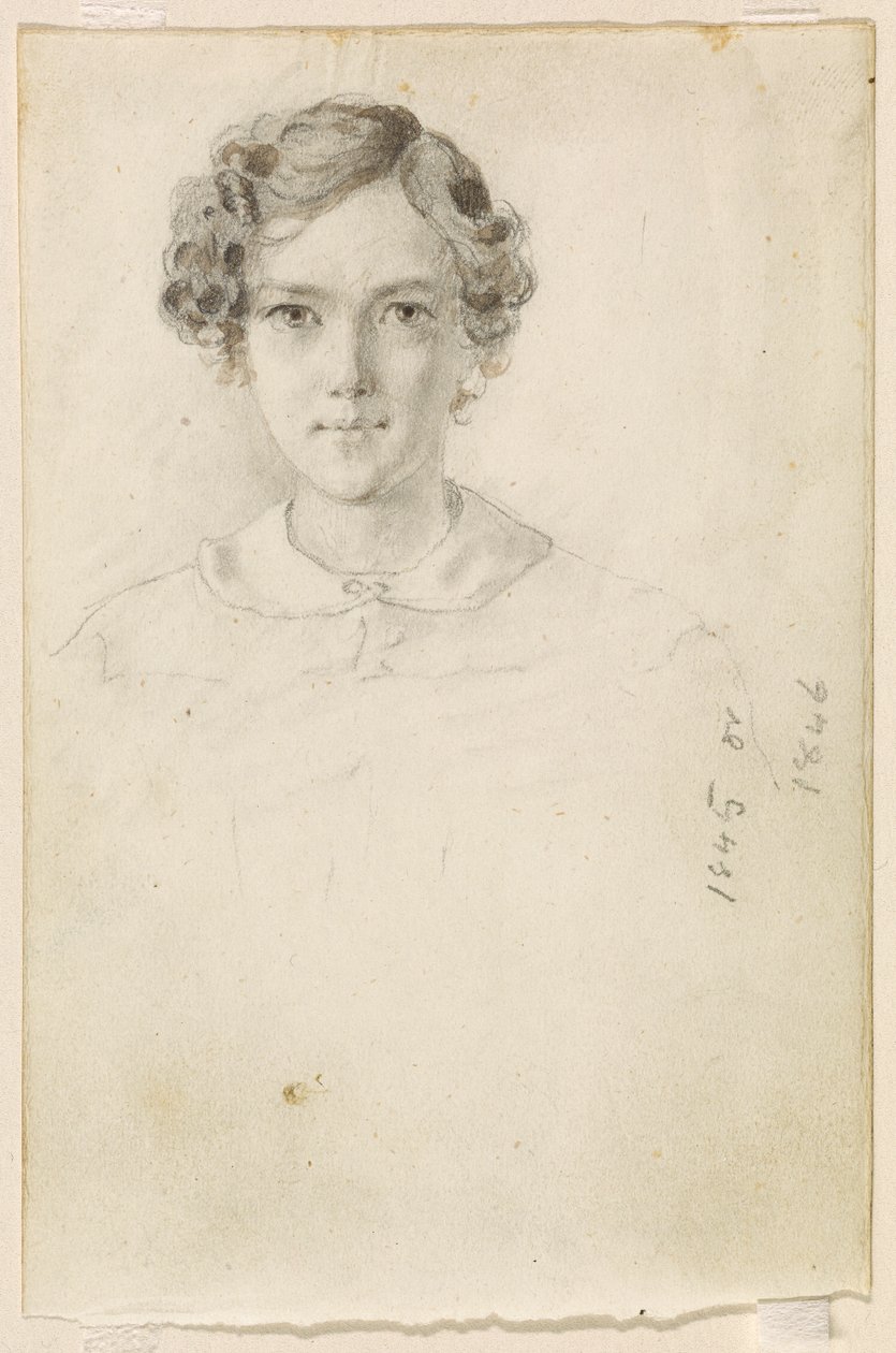 Portrait of Whistler, 1845 or 1846 by James Abbott McNeill Whistler