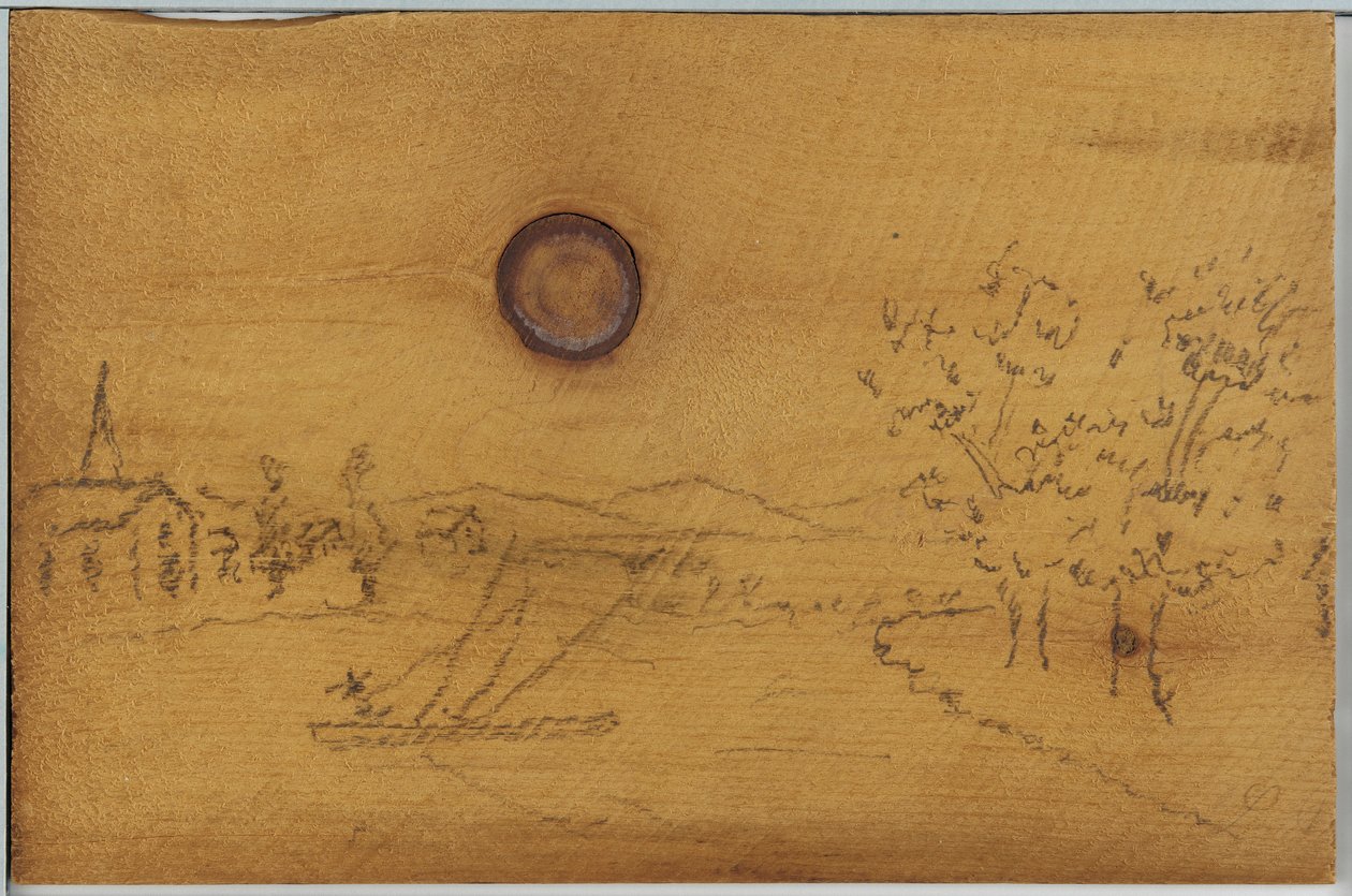 River Landscape by James Abbott McNeill Whistler
