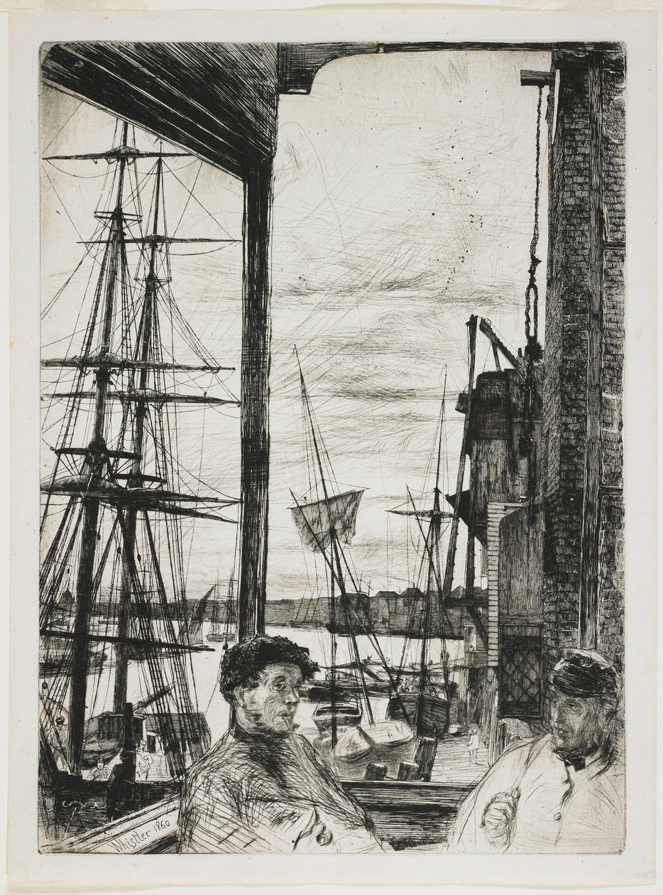 Rotherhithe by James Abbott McNeill Whistler