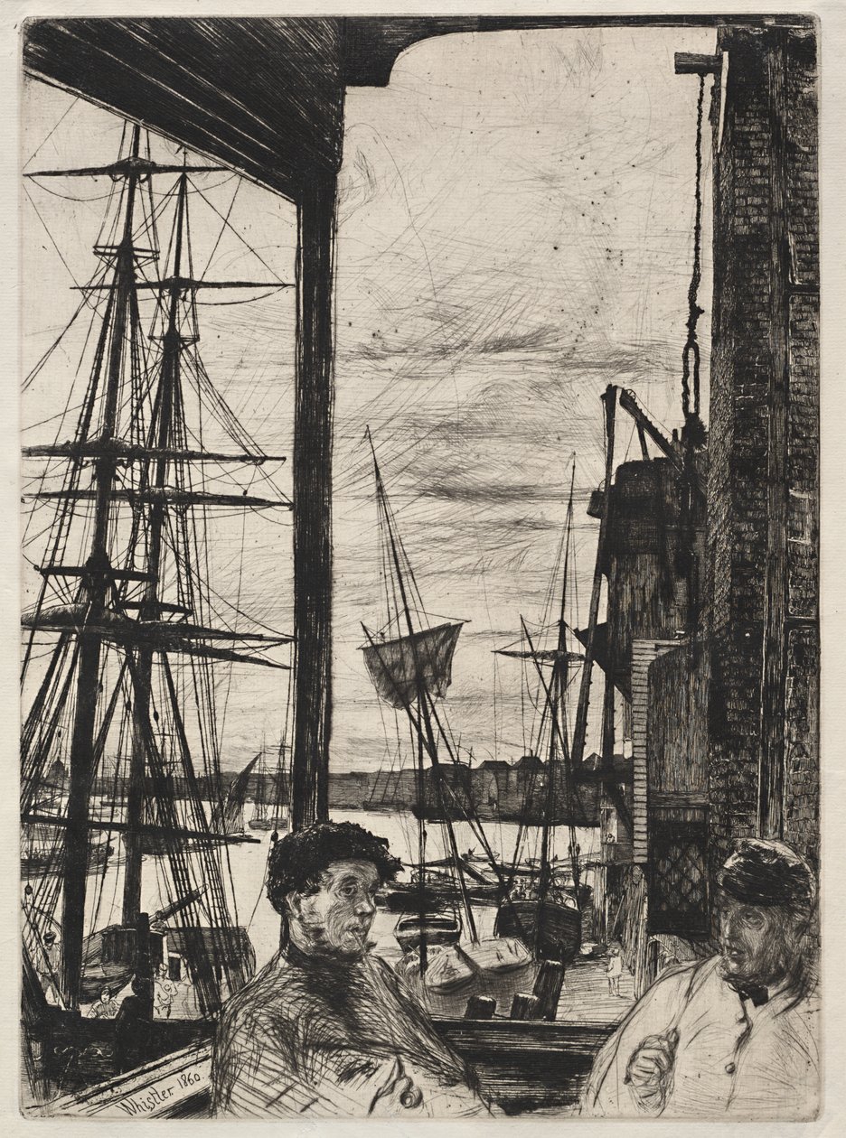 Rotherhithe by James Abbott McNeill Whistler