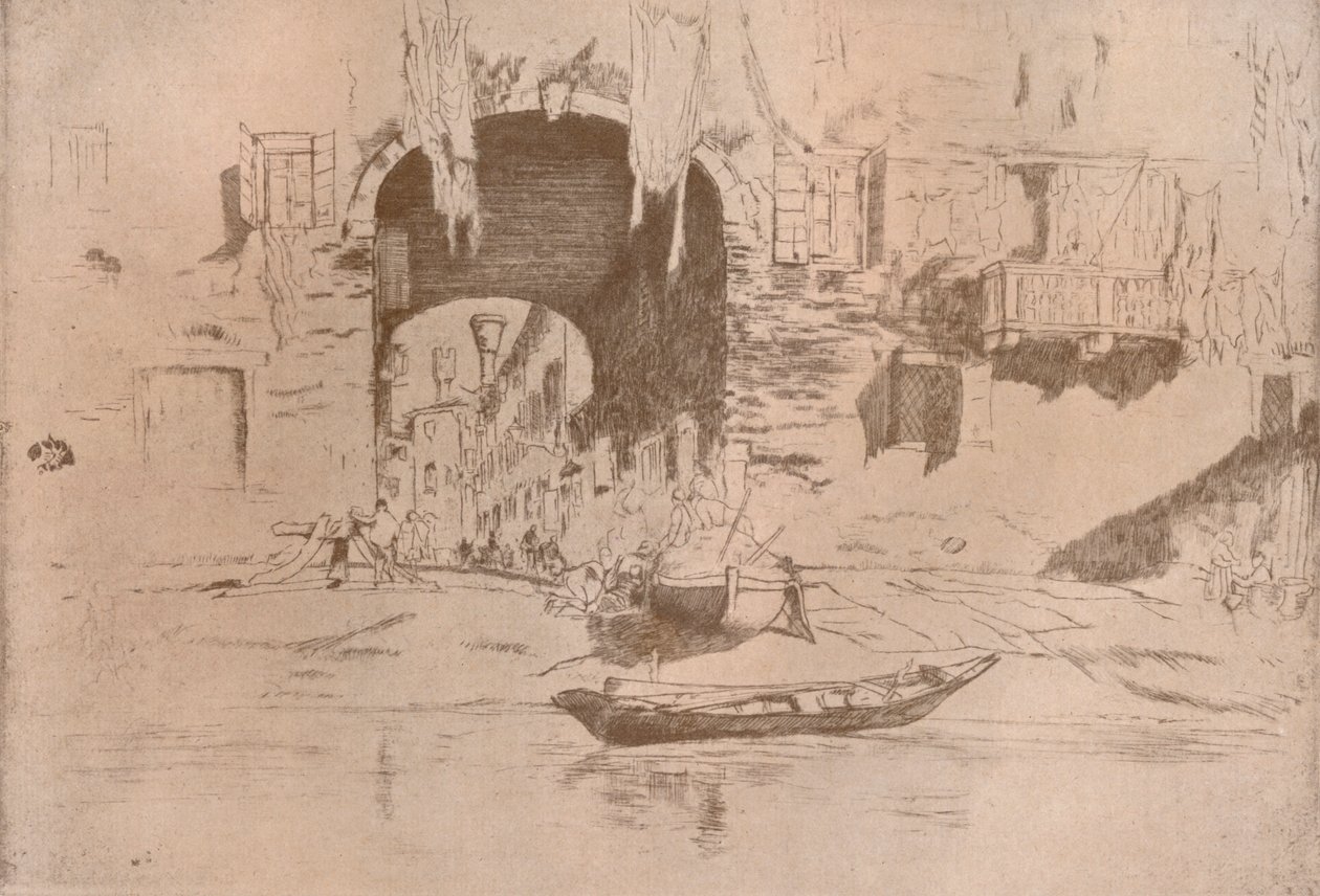 San Biagio by James Abbott McNeill Whistler