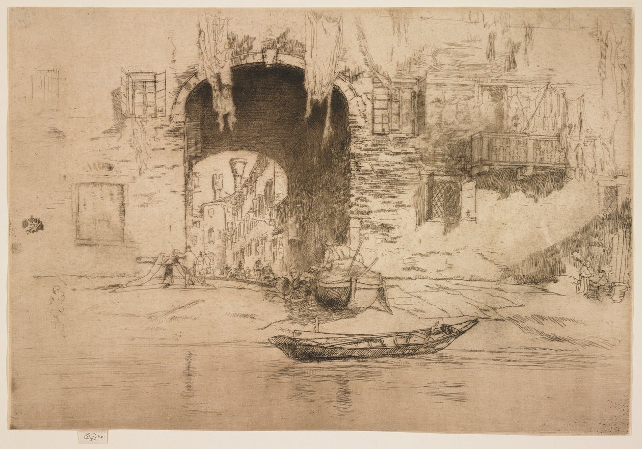 San Biagio from The Second Venice Set by James Abbott McNeill Whistler