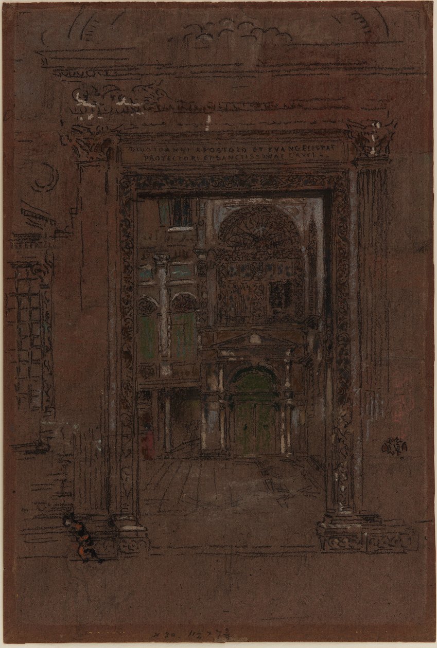 San Giovanni Apostolo et Evangelistae by James Abbott McNeill Whistler