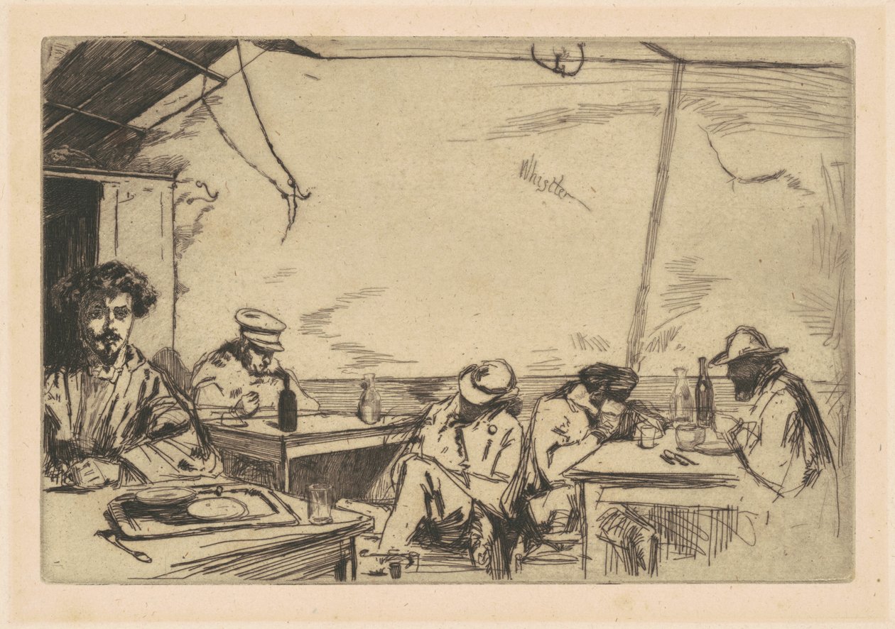Soupe à Trois Sous by James Abbott McNeill Whistler