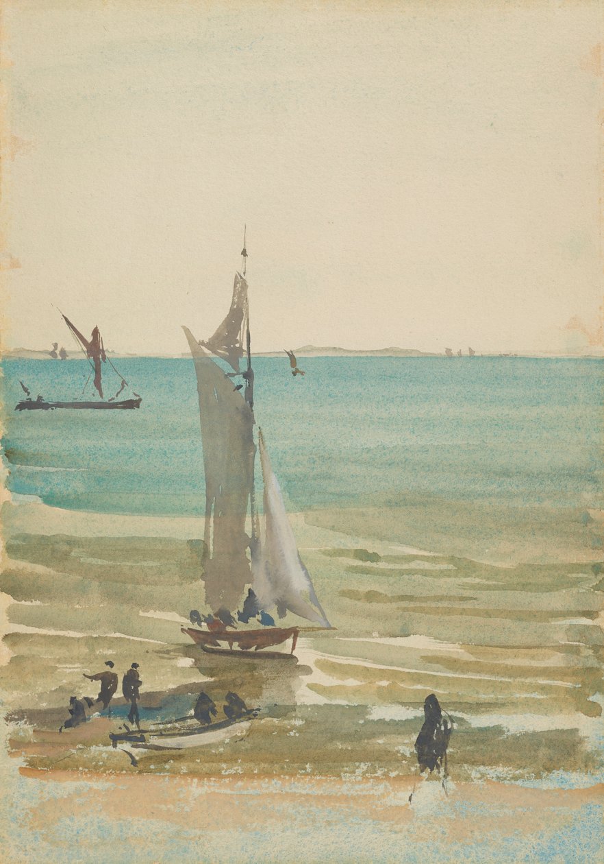 Southend - The Pleasure Yacht, 1882-1884 by James Abbott McNeill Whistler