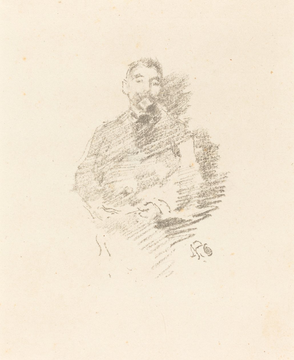 Stéphane Mallarmé by James Abbott McNeill Whistler