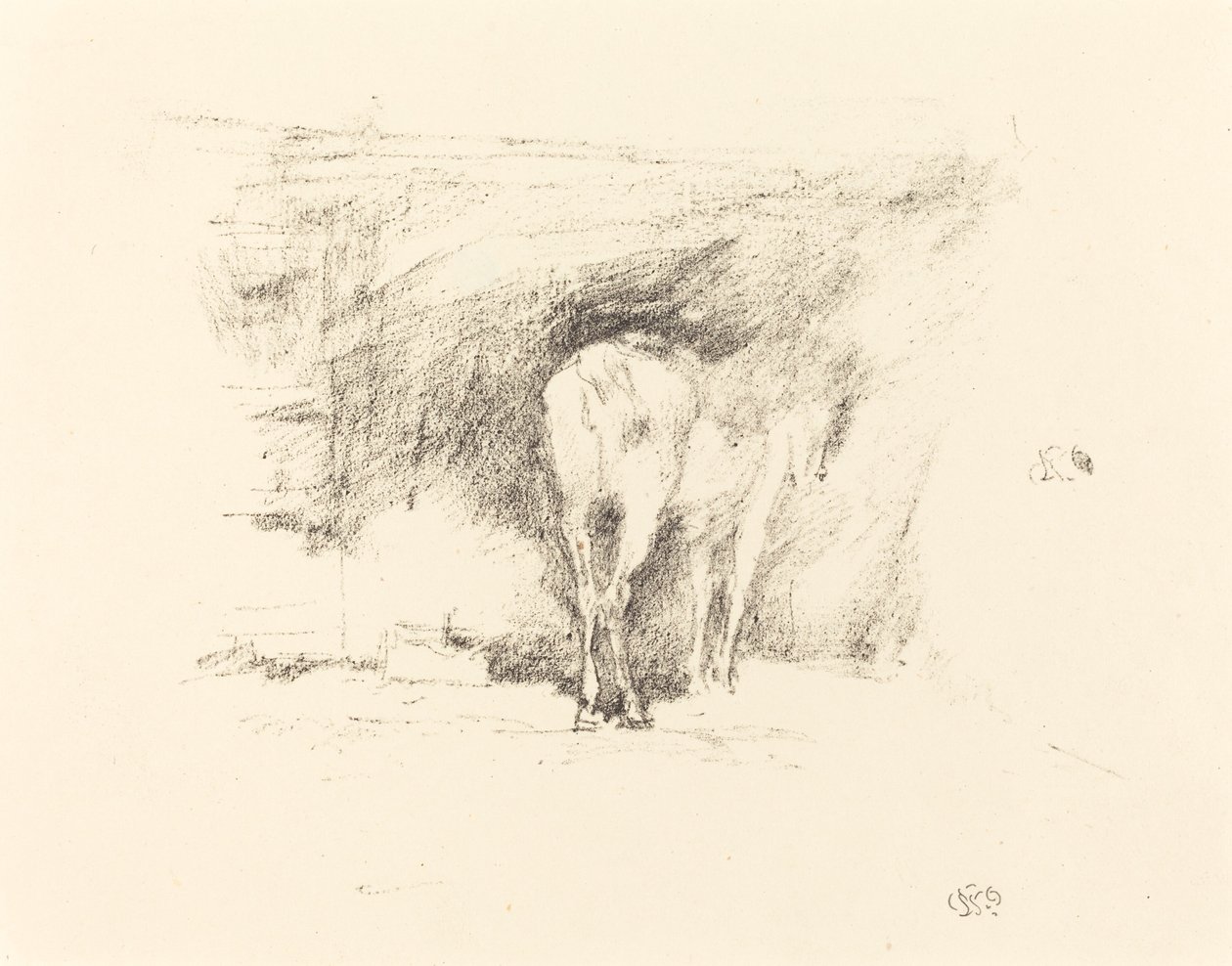 Study of a Horse, 1895 by James Abbott McNeill Whistler