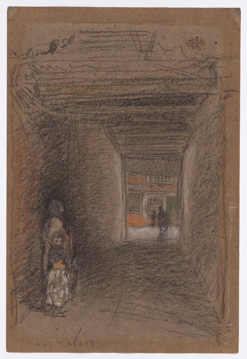 The Beggars--Winter, late 1879 or early 1880 by James Abbott McNeill Whistler