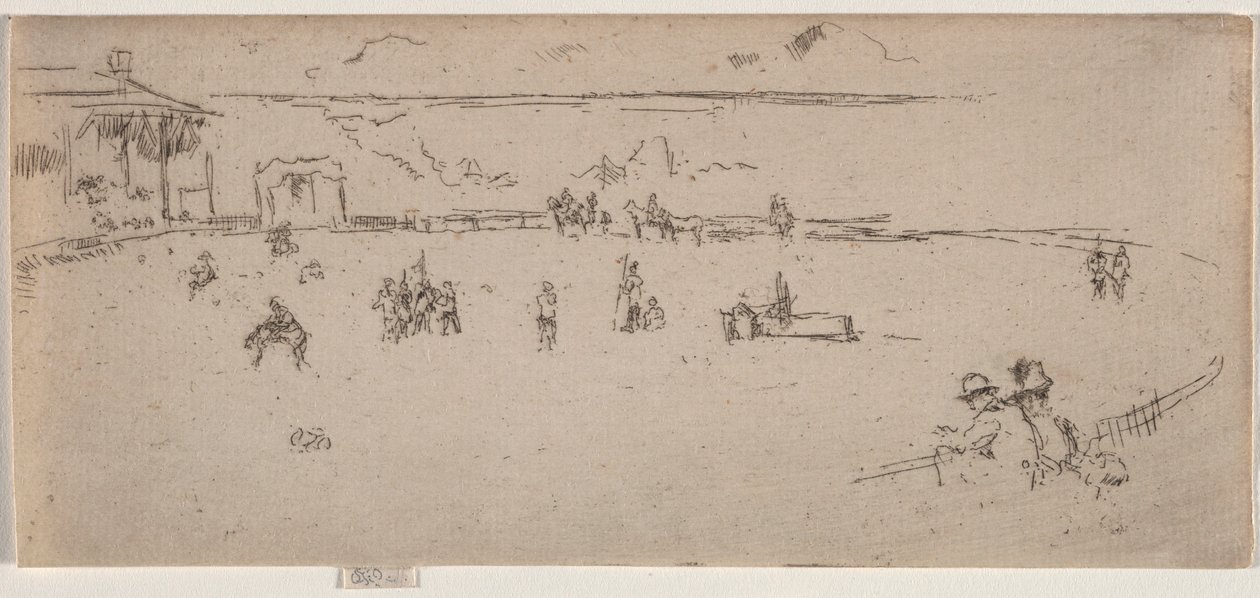 The Bucking Horse by James Abbott McNeill Whistler
