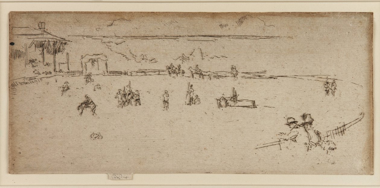 The Bucking Horse, Wild West by James Abbott McNeill Whistler