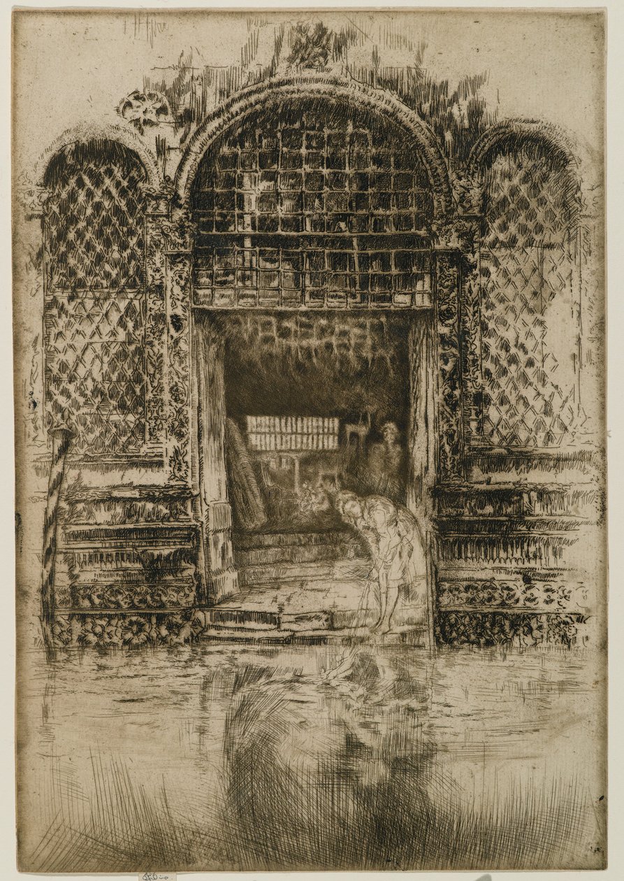 The Doorway by James Abbott McNeill Whistler