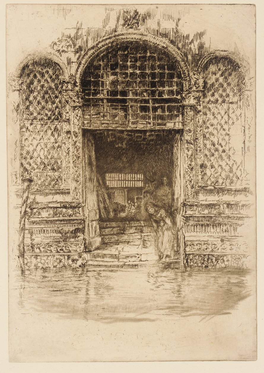 The Doorway by James Abbott McNeill Whistler