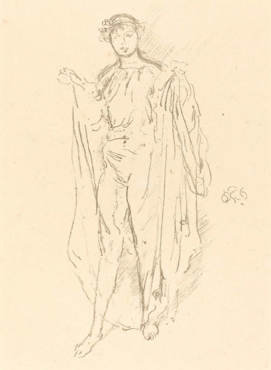 The Girl by James Abbott McNeill Whistler