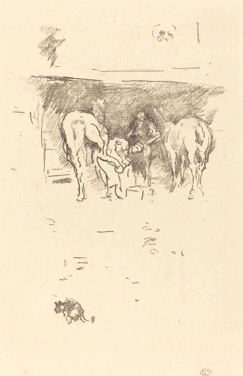 The Good Shoe by James Abbott McNeill Whistler