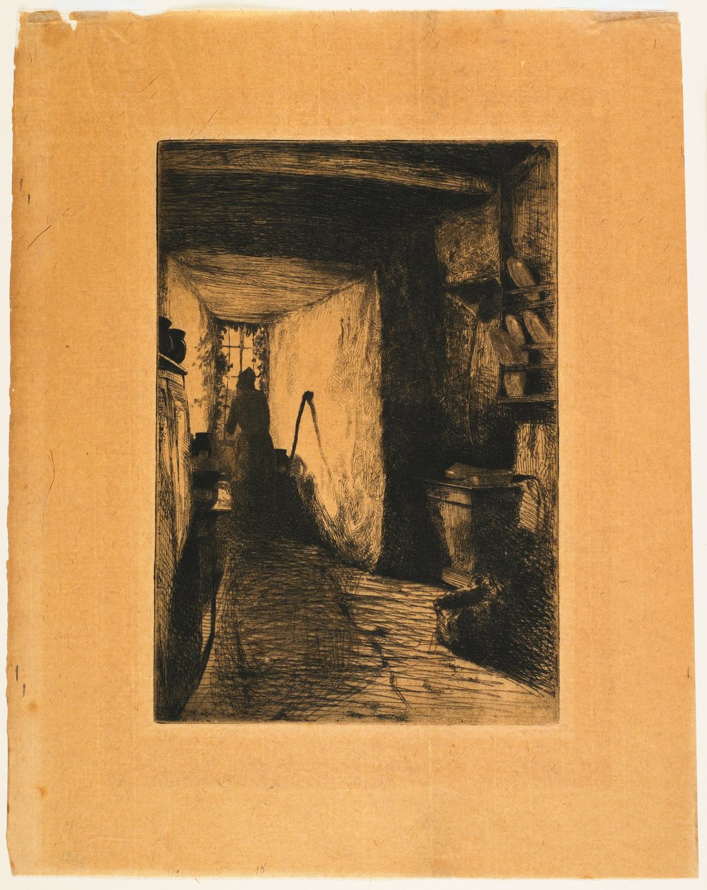 The Kitchen, from The French Set by James Abbott McNeill Whistler