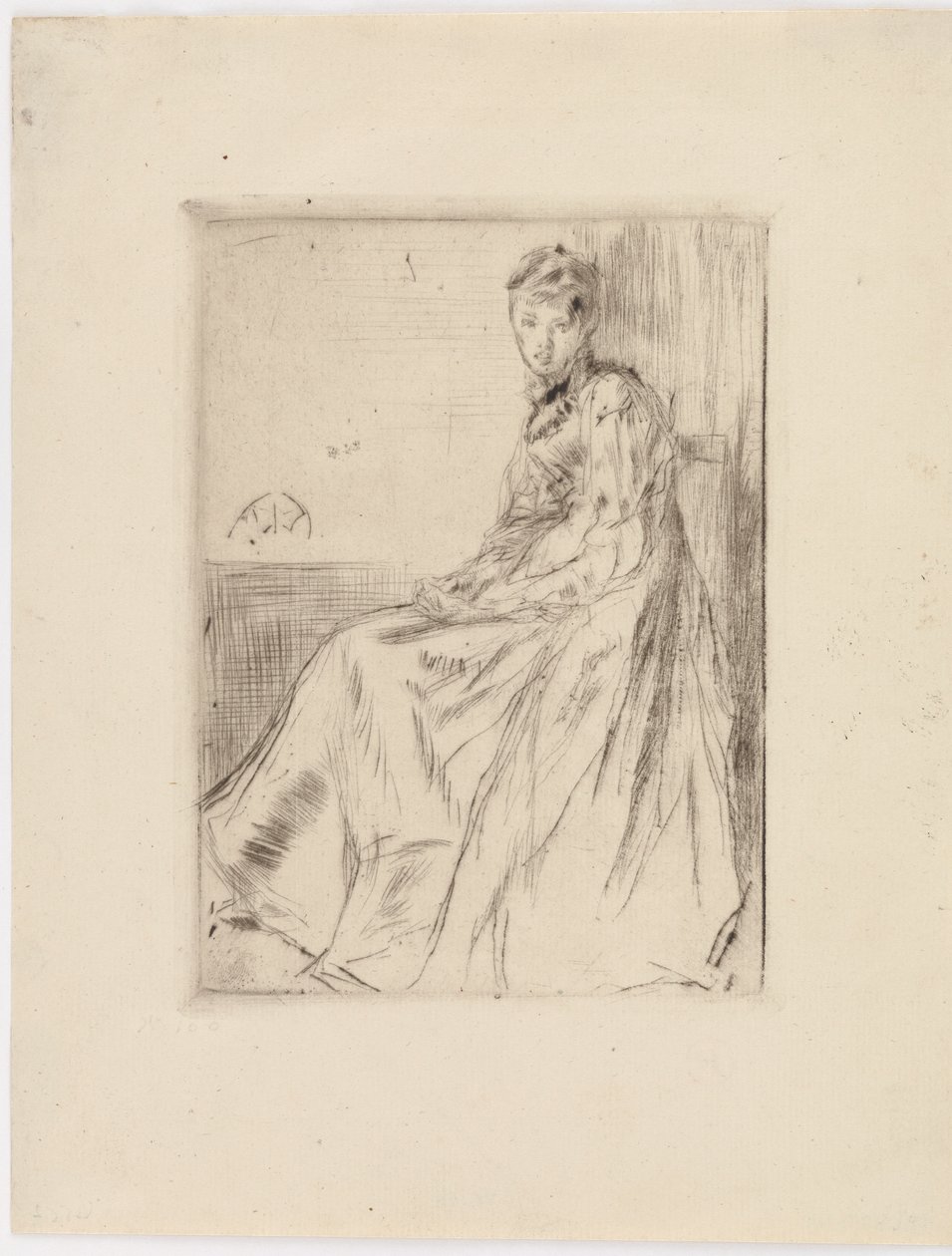 The Letter by James Abbott McNeill Whistler