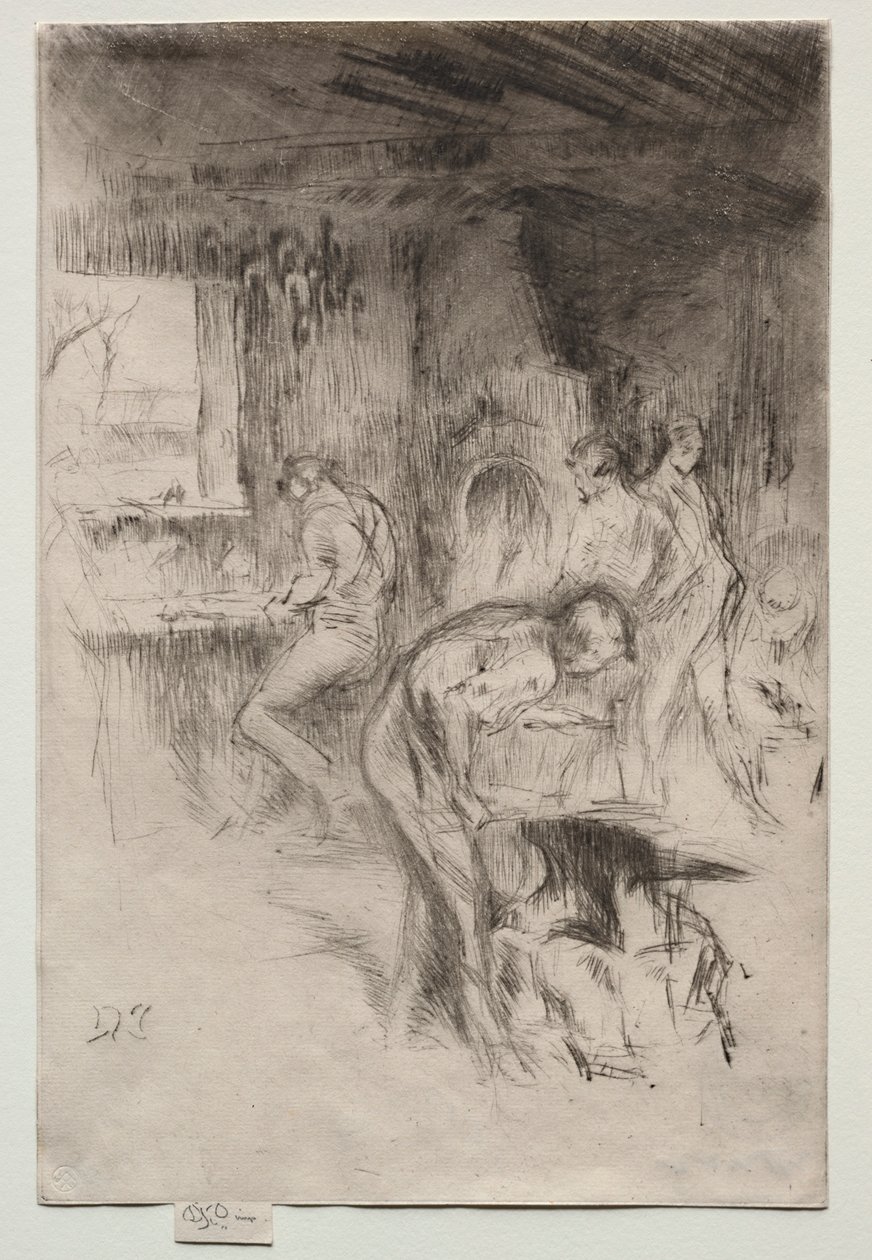 The Little Forge by James Abbott McNeill Whistler