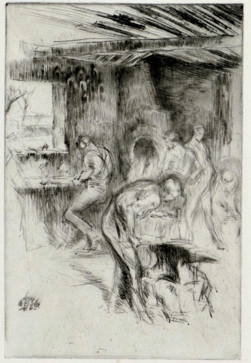 The Little Forge by James Abbott McNeill Whistler