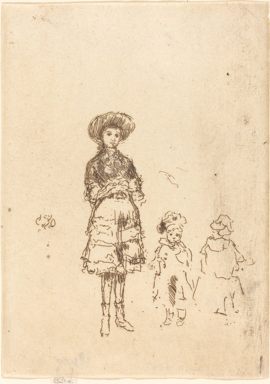 The Little Nurse by James Abbott McNeill Whistler