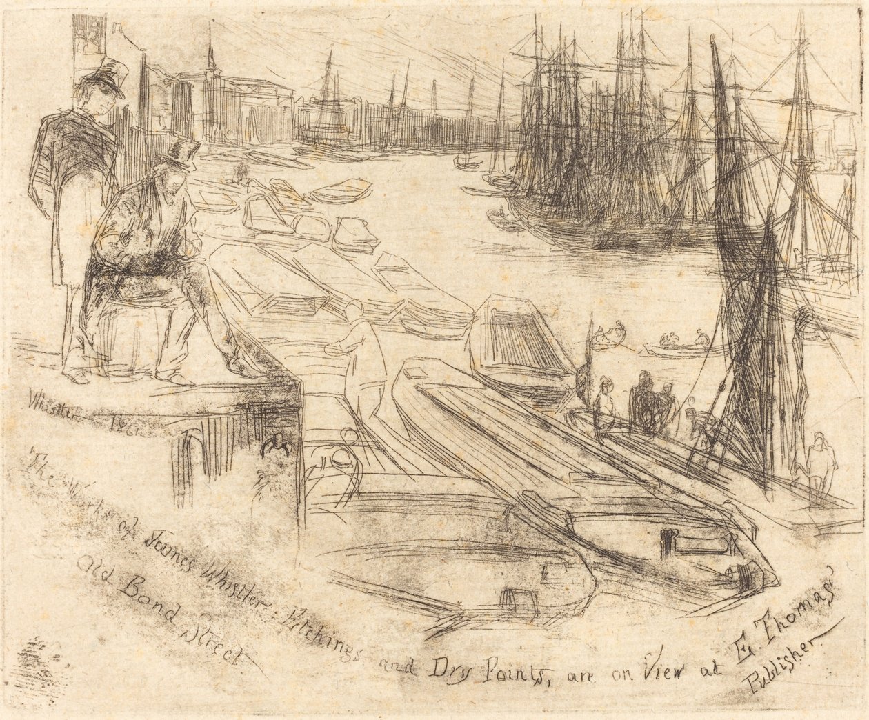 The Little Pool, 1861 by James Abbott McNeill Whistler