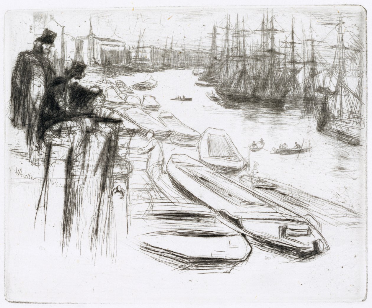 The Little Pool, No.1 by James Abbott McNeill Whistler