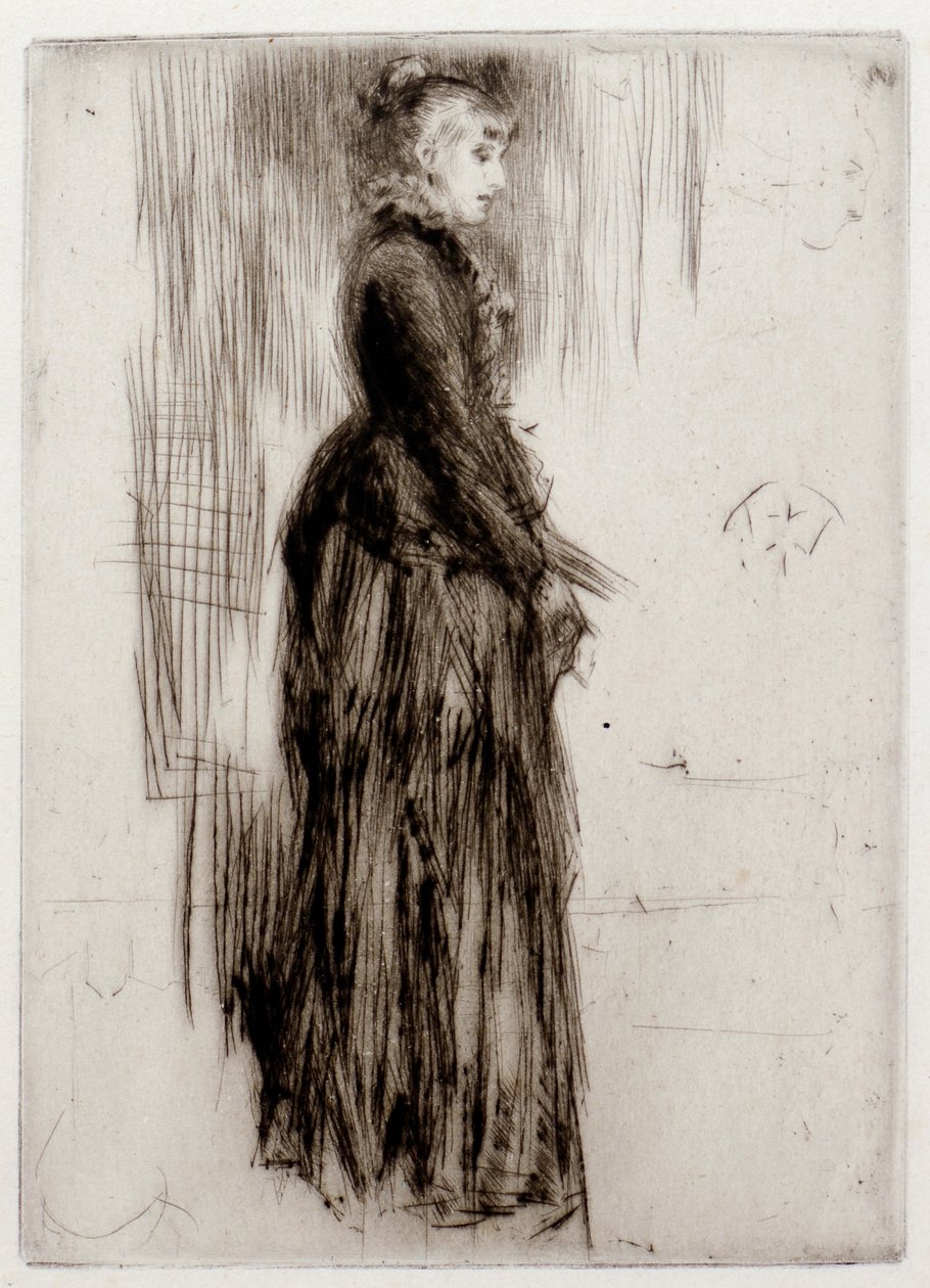 The Little Velvet Dress by James Abbott McNeill Whistler