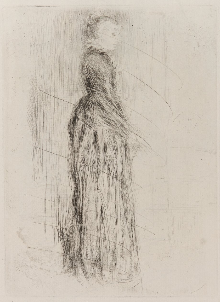 The Little Velvet Dress by James Abbott McNeill Whistler