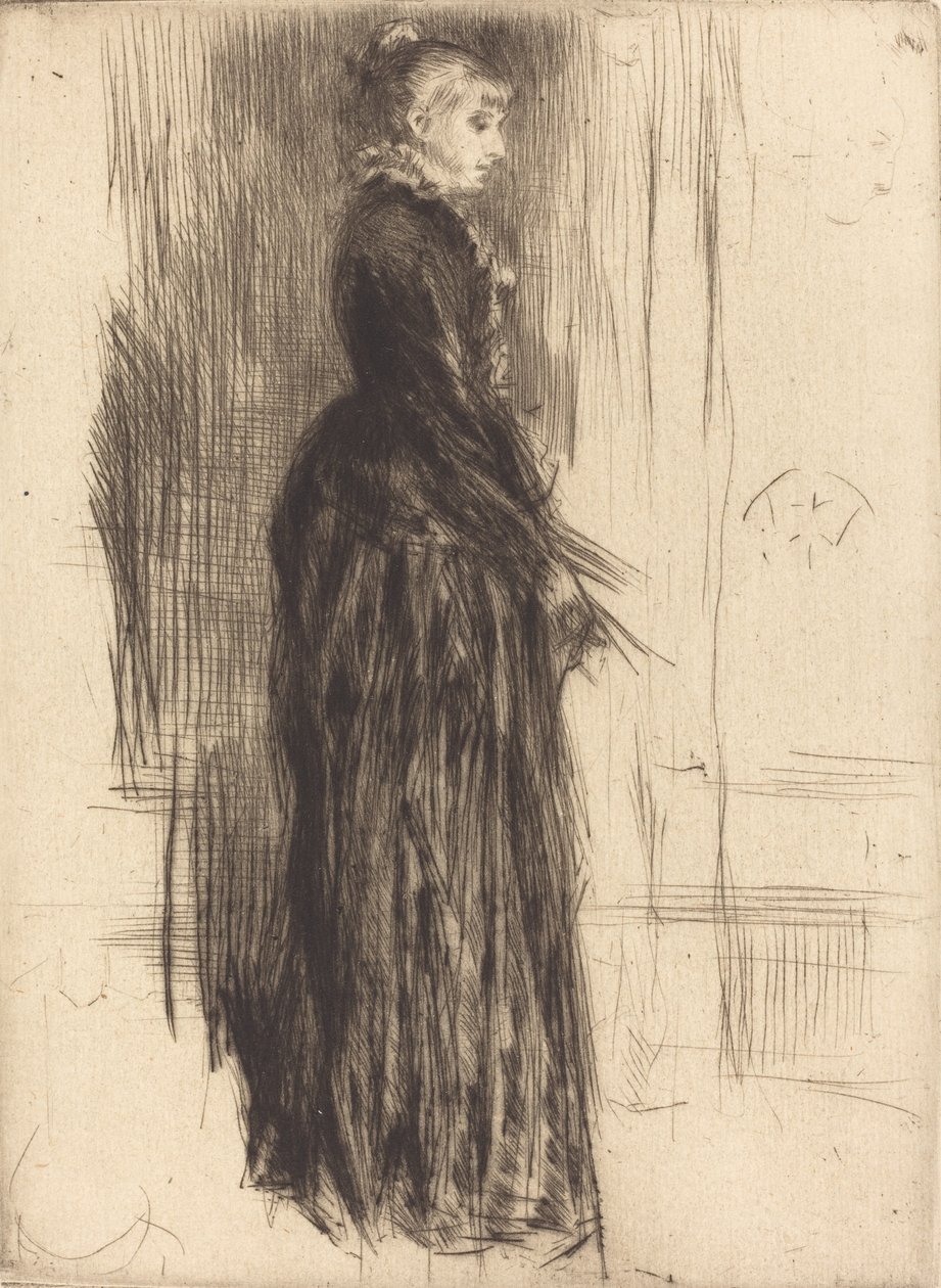 The Little Velvet Dress by James Abbott McNeill Whistler