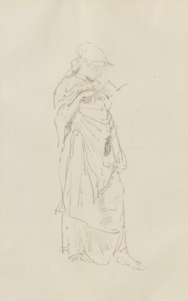 The Novel - Girl Reading by James Abbott McNeill Whistler