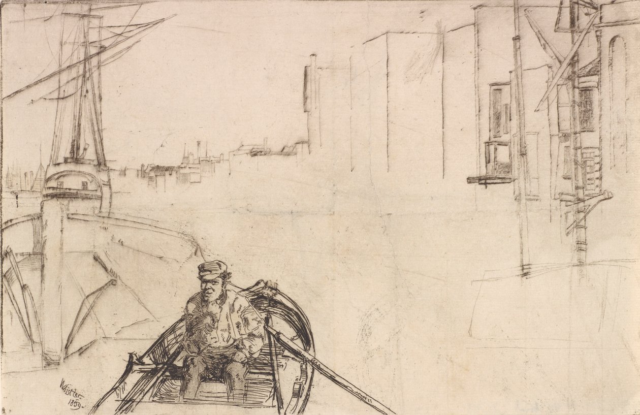 The Pool by James Abbott McNeill Whistler