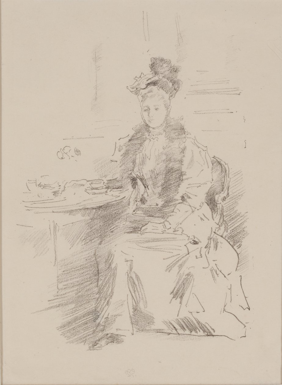 The Pretty New Yorker by James Abbott McNeill Whistler