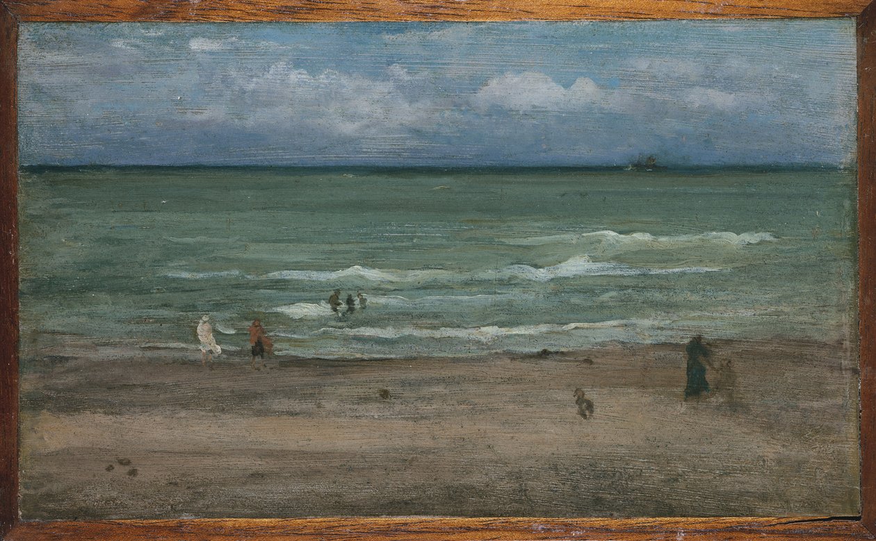 The Sea, Pourville by James Abbott McNeill Whistler