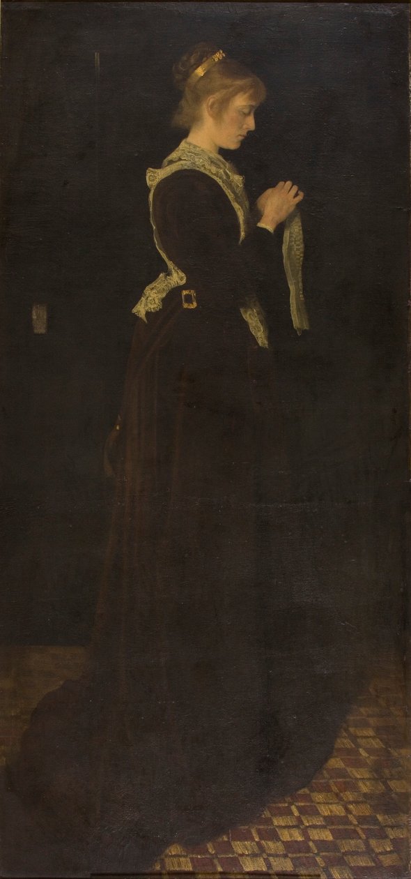 The Seamstress by James Abbott McNeill Whistler